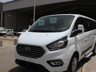 2024 Ford Transit Van 3.5L PFDI V6 Petrol Engine White Black Van GCC Specs Automatic RWD