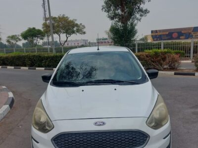 2019 Ford Figo Ambiente 1.5 Litres 4 Cylinders Petrol Engine White Black Hatchback GCC Specs