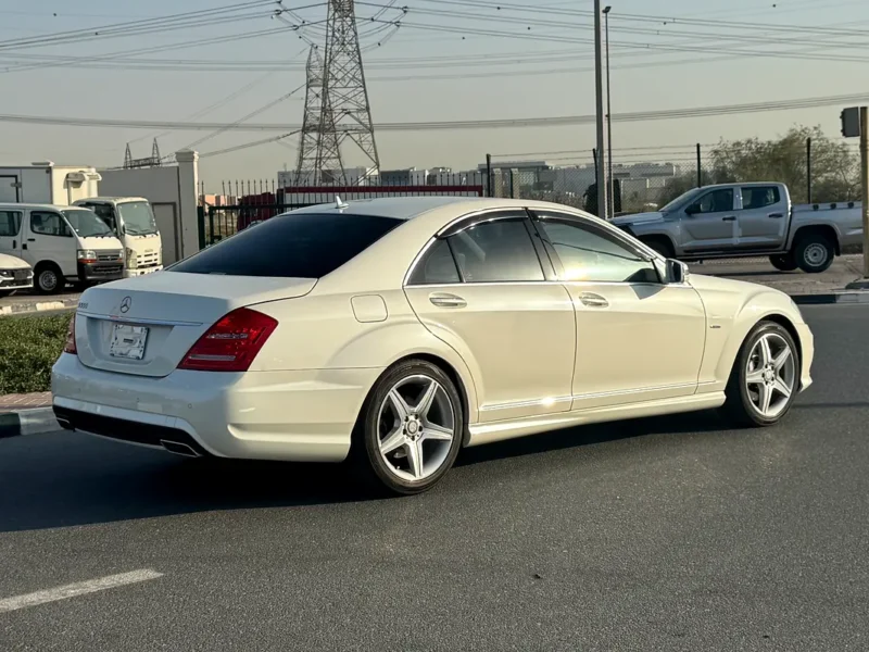2012 Mercedes-Benz S-Class S 350 6 Cylinders Petrol Engine White Black Sedan Japanese Specs