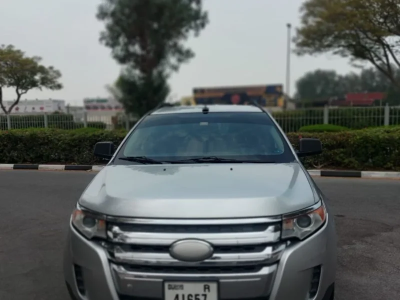 2014 Ford Edge SE 3.5 Litres V6 Petrol Engine Silver Black SUV GCC Specs Automatic Excellent Condition