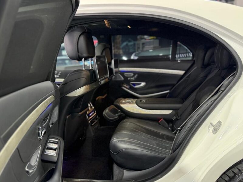 2015 Mercedes-Benz S 550 5.5 Litres Twin-Turbo V8 Petrol Engine White Black Sedan Japanese Specs