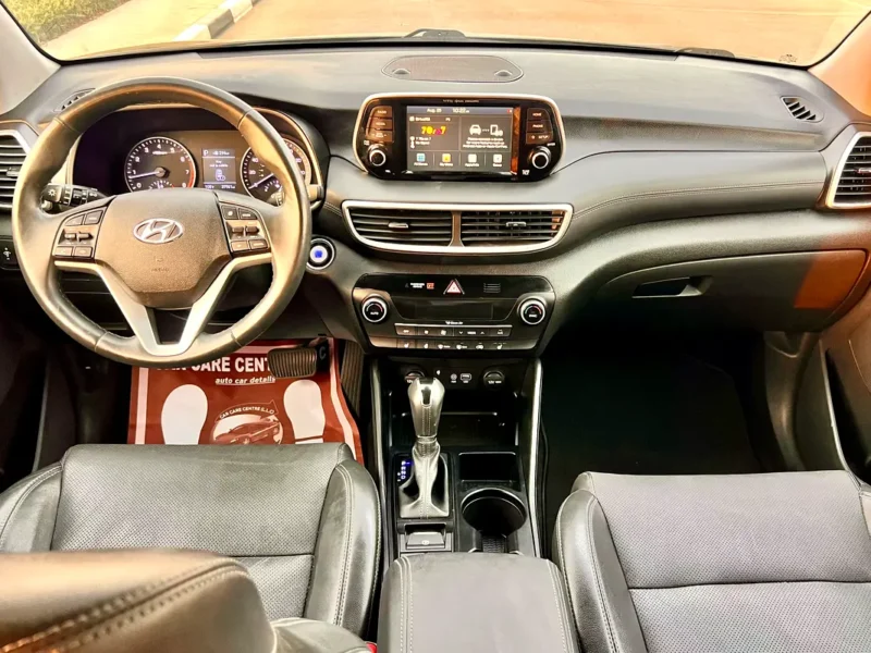 2021 Hyundai Tucson Ex Full Option 4 Cylinders Petrol Engine Grey Black SUV American Specs