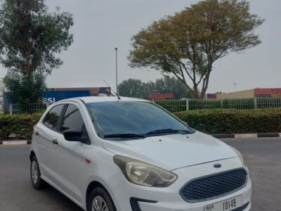 2019 Ford Figo Ambiente 1.5 Litres 4 Cylinders Petrol Engine White Black Hatchback GCC Specs