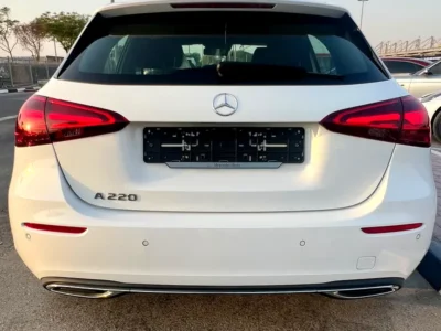2025 Mercedes-Benz A-Class A 220 4 Cylinders Petrol Engine White Black Sedan Korean Specs Automatic