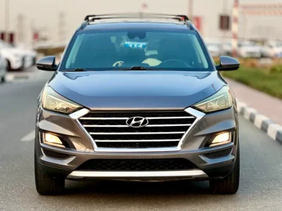 2021 Hyundai Tucson Ex Full Option 4 Cylinders Petrol Engine Grey Black SUV American Specs