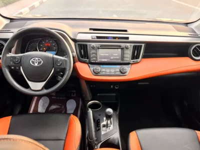 2015 Toyota RAV 4 XLE 4 Cylinders Petrol Engine Brown Black SUV American Specs Neat and Clean