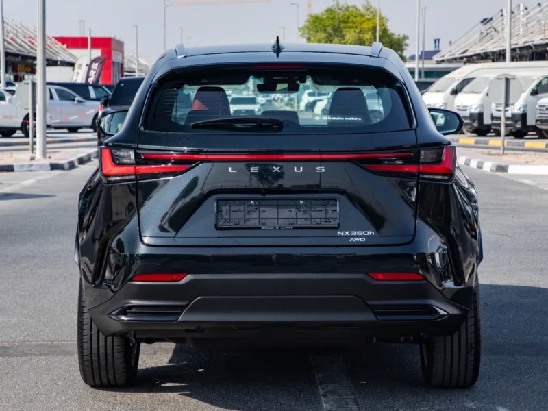 2026 Lexus NX350h 2.5 Litres 4 Cylinders Hybrid Engine Black Red SUV GCC Specs Automatic
