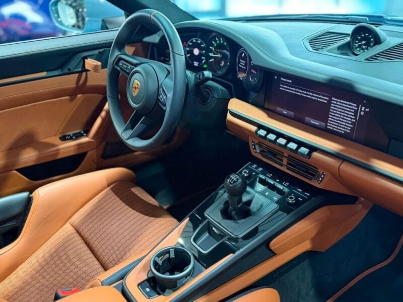2024 Porsche 911 S/T HERITAGE DESIGN 4.0 Litres 6 Cylinders Petrol Engine Blue Brown Coupe Manual