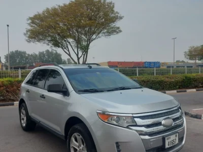 2014 Ford Edge SE 3.5 Litres V6 Petrol Engine Silver Black SUV GCC Specs Automatic Excellent Condition