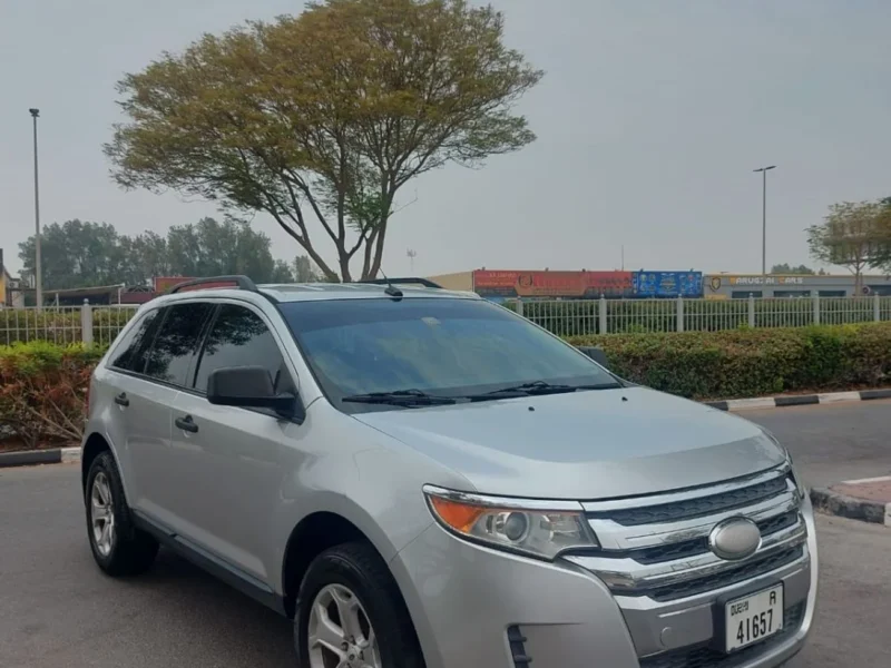 2014 Ford Edge SE 3.5 Litres V6 Petrol Engine Silver Black SUV GCC Specs Automatic Excellent Condition