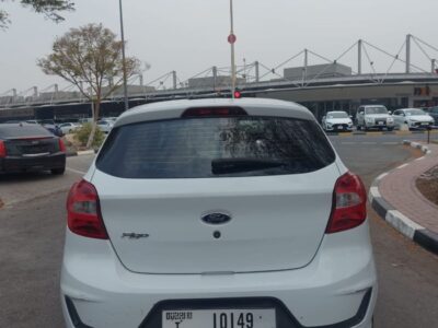 2019 Ford Figo Ambiente 1.5 Litres 4 Cylinders Petrol Engine White Black Hatchback GCC Specs