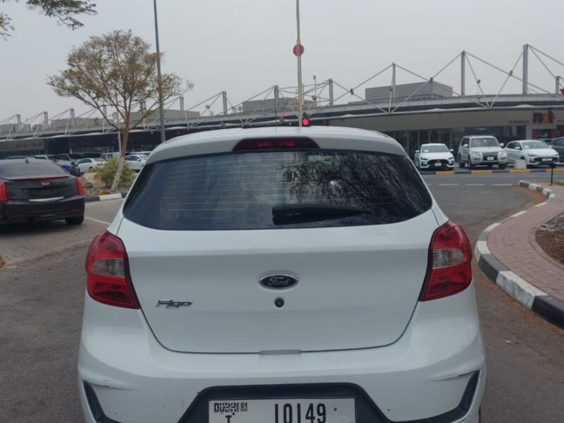 2019 Ford Figo Ambiente 1.5 Litres 4 Cylinders Petrol Engine White Black Hatchback GCC Specs