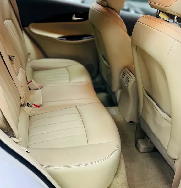 2015 Infiniti QX50 Luxury 6 Cylinders Petrol Engine White Beige SUV GCC Specs Excellent Condition