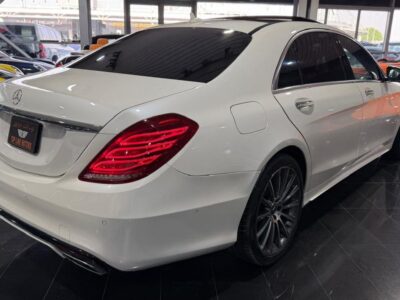 2015 Mercedes-Benz S 550 5.5 Litres Twin-Turbo V8 Petrol Engine White Black Sedan Japanese Specs