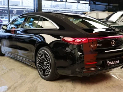 2025 Mercedes Benz EQS 450+ STANDARD Electric Vehicle Black White Hatchback GCC Specs
