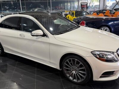 2015 Mercedes-Benz S 550 5.5 Litres Twin-Turbo V8 Petrol Engine White Black Sedan Japanese Specs
