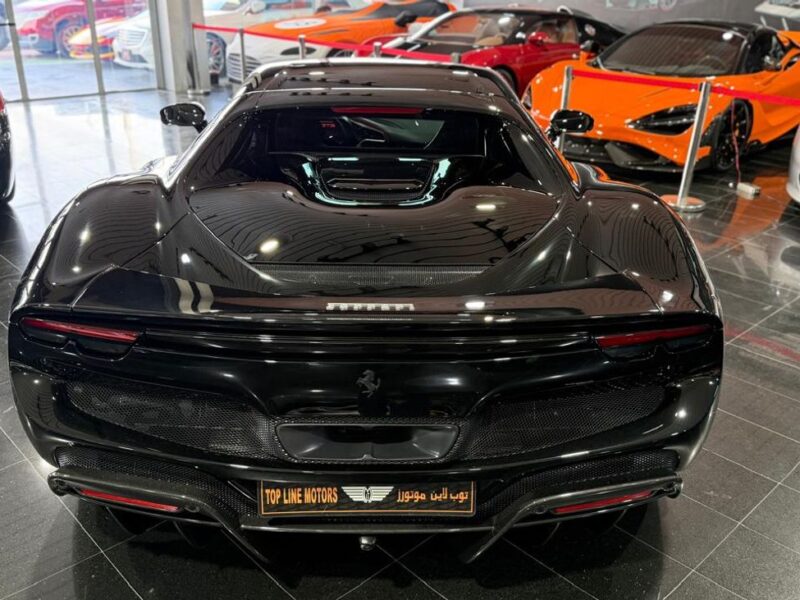 2023 Ferrari 296 GTB 3.0 Litres 6 Cylinders Plug-in Hybrid Engine Black Red Coupe GCC Specs