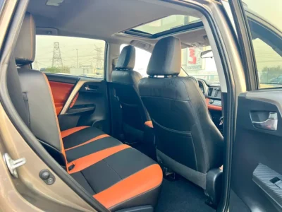 2015 Toyota RAV 4 XLE 4 Cylinders Petrol Engine Brown Black SUV American Specs Neat and Clean