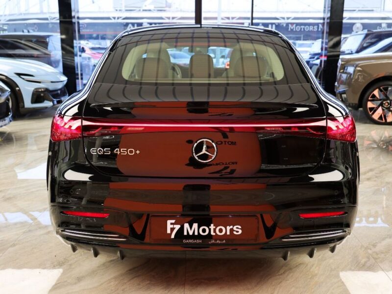 2025 Mercedes Benz EQS 450+ STANDARD Electric Vehicle Black White Hatchback GCC Specs