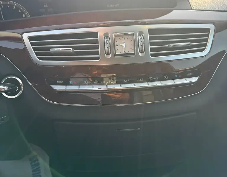 2008 Mercedes-Benz S-Class S 550 AMG 8 Cylinders Petrol Engine White Black Sedan Clean Title