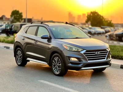 2021 Hyundai Tucson Ex Full Option 4 Cylinders Petrol Engine Grey Black SUV American Specs