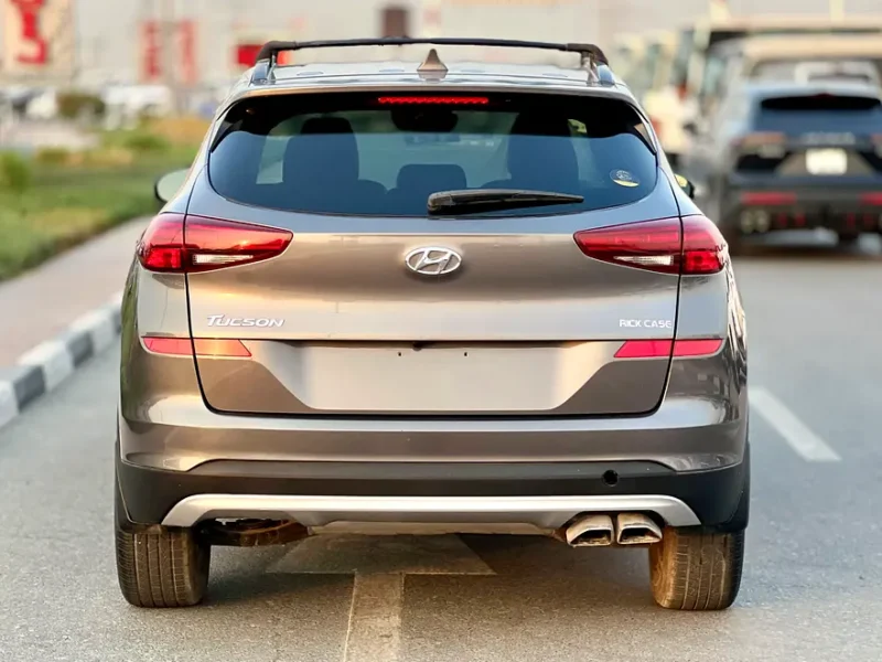 2021 Hyundai Tucson Ex Full Option 4 Cylinders Petrol Engine Grey Black SUV American Specs