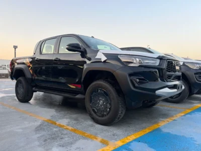 2025 Toyota Hilux GR GT 2.8 Litres 4 Cylinders Diesel Engine Black Pickup Truck Japanese Specs