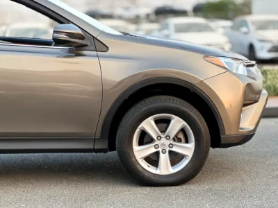 2015 Toyota RAV 4 XLE 4 Cylinders Petrol Engine Brown Black SUV American Specs Neat and Clean