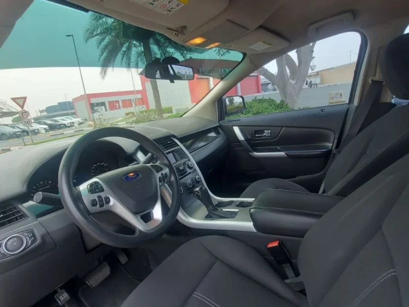 2014 Ford Edge SE 3.5 Litres V6 Petrol Engine Silver Black SUV GCC Specs Automatic Excellent Condition
