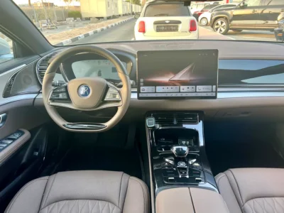 2025 BYD HAN Flagship Edition 4 Cylinders Plug-in Hybrid Engine Silver Brown Sedan GCC Specs