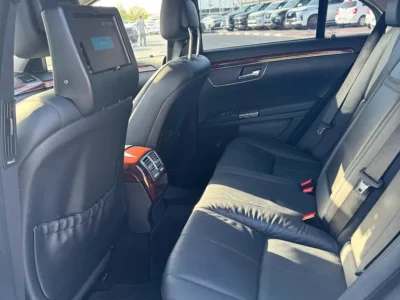 2008 Mercedes-Benz S-Class S 550 AMG 8 Cylinders Petrol Engine White Black Sedan Clean Title