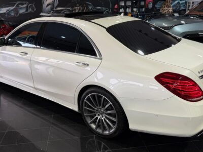 2015 Mercedes-Benz S 550 5.5 Litres Twin-Turbo V8 Petrol Engine White Black Sedan Japanese Specs