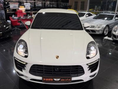 2016 Porsche Macan S 3.0L V6 Twin-Turbo Petrol Engine White Black SUV GCC Specs Excellent Condition