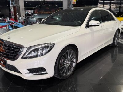 2015 Mercedes-Benz S 550 5.5 Litres Twin-Turbo V8 Petrol Engine White Black Sedan Japanese Specs