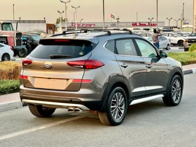 2021 Hyundai Tucson Ex Full Option 4 Cylinders Petrol Engine Grey Black SUV American Specs