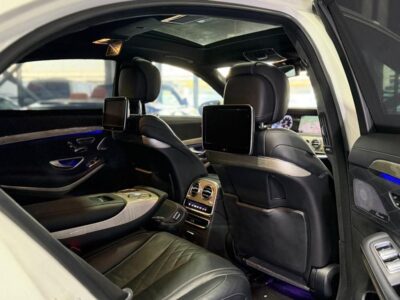2015 Mercedes-Benz S 550 5.5 Litres Twin-Turbo V8 Petrol Engine White Black Sedan Japanese Specs