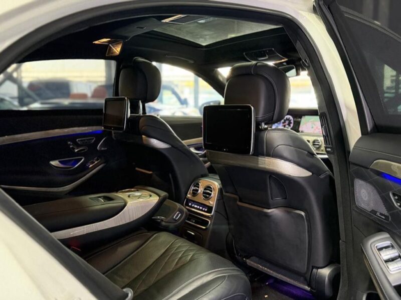 2015 Mercedes-Benz S 550 5.5 Litres Twin-Turbo V8 Petrol Engine White Black Sedan Japanese Specs