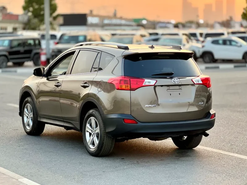 2015 Toyota RAV 4 XLE 4 Cylinders Petrol Engine Brown Black SUV American Specs Neat and Clean