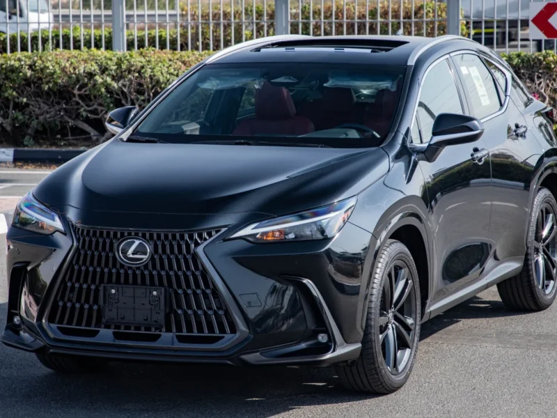 2026 Lexus NX350h 2.5 Litres 4 Cylinders Hybrid Engine Black Red SUV GCC Specs Automatic