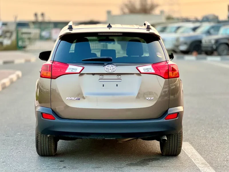 2015 Toyota RAV 4 XLE 4 Cylinders Petrol Engine Brown Black SUV American Specs Neat and Clean