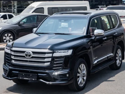 2026 Toyota Land Cruiser VXR 3.5 Litres V6 Twin Turbo Petrol Engine Black Red SUV GCC Specs
