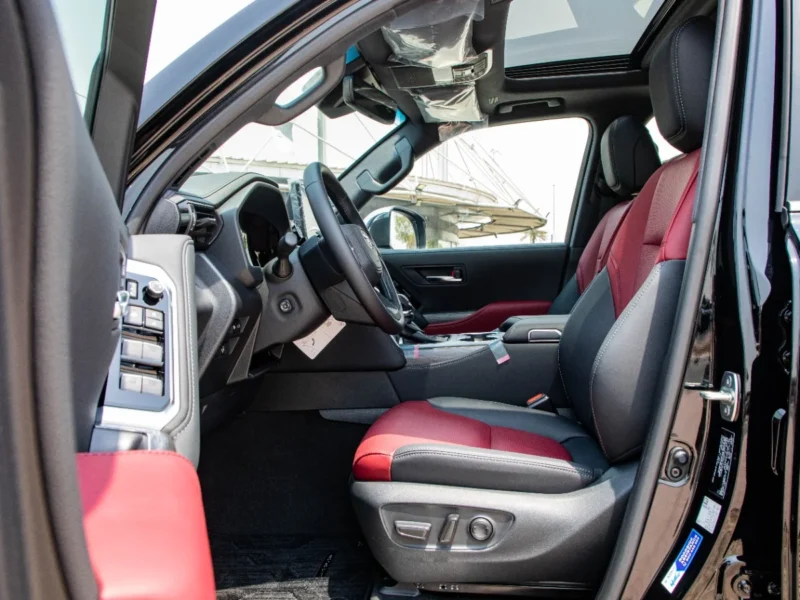 2026 Toyota Land Cruiser VXR 3.5 Litres V6 Twin Turbo Petrol Engine Black Red SUV GCC Specs