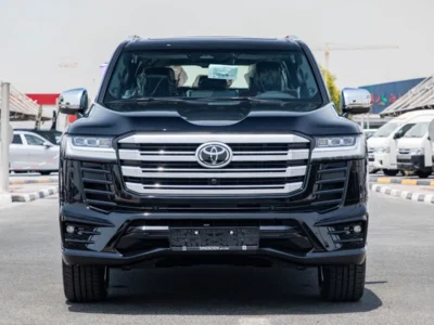2026 Toyota Land Cruiser VXR 3.5 Litres V6 Twin Turbo Petrol Engine Black Red SUV GCC Specs