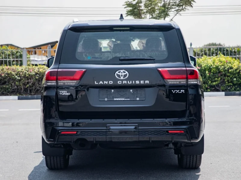 2026 Toyota Land Cruiser VXR 3.5 Litres V6 Twin Turbo Petrol Engine Black Red SUV GCC Specs