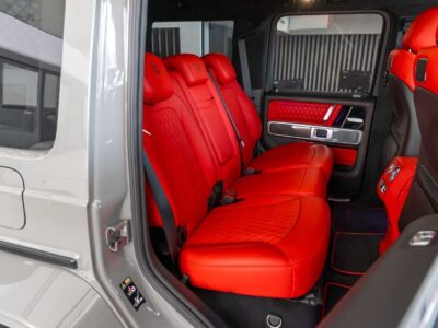 2021 Mercedes-Benz G-Class G800 Brabus 800 Kit 4.0L 8 Cylinders Engine Grey Red SUV European Specs