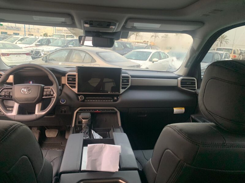 2023 Toyota Sequoia 3.5 Litres 6 Cylinders Turbo Hybrid Engine Black SUV GCC Specs Automatic