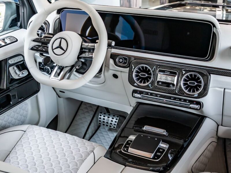 2025 Mercedes Benz G63 AMG BRABUS G800 4.0 Litres 8 Cylinders Petrol Engine Black White SUV