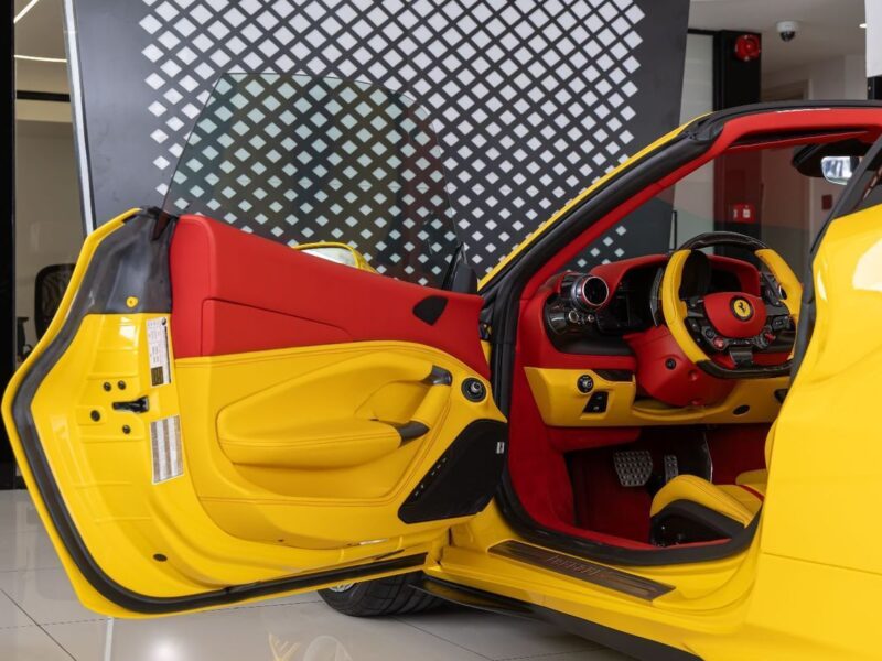 2022 Ferrari F8 Spider STANDARD 3.9 Litres V8 Petrol Engine Fully Carbon Pristine Carbon Steering