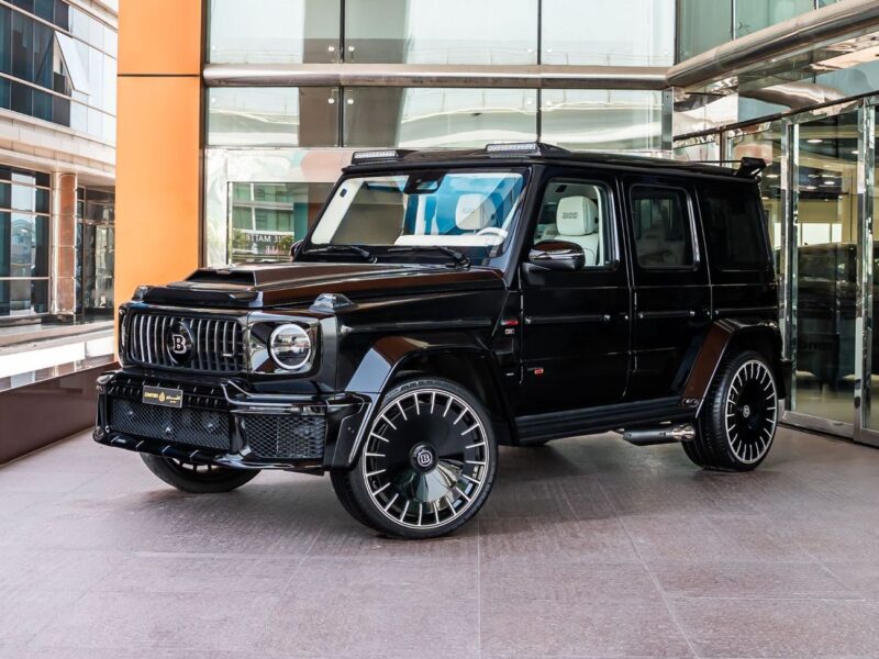 2025 Mercedes Benz G63 AMG BRABUS G800 4.0 Litres 8 Cylinders Petrol Engine Black White SUV