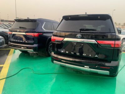 2023 Toyota Sequoia 3.5 Litres 6 Cylinders Turbo Hybrid Engine Black SUV GCC Specs Automatic